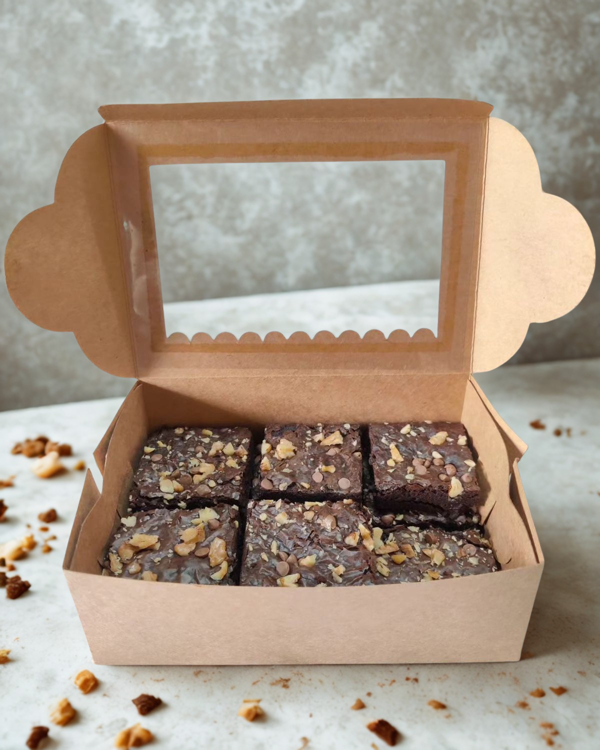 Nutty madness Brownie